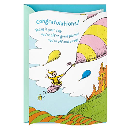 Hallmark Dr. Seuss Graduation Card (You're Off and Away) (429GGJ4615)