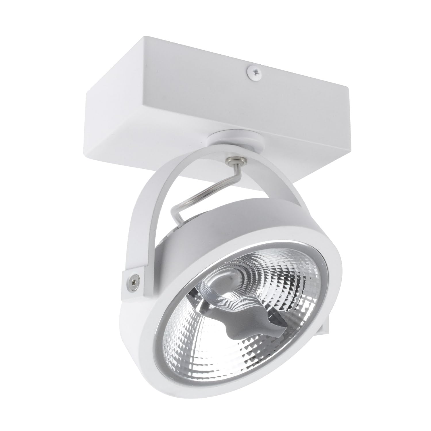 LEDKIA LIGHTING - Foco LED 15W CREE Direccionable | Regulable AR111 | Blanco Cálido 2700K | 800 lm | Rotación 350º | Aluminio PC, Multicolor