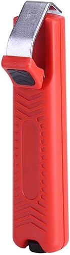 Miniatura 7 de Ciglow Mini pelacables para cuchillos (Ciglowb5nacvf0t1), 0.315-1.102 in, rojo, plástico, agarre ergonómico