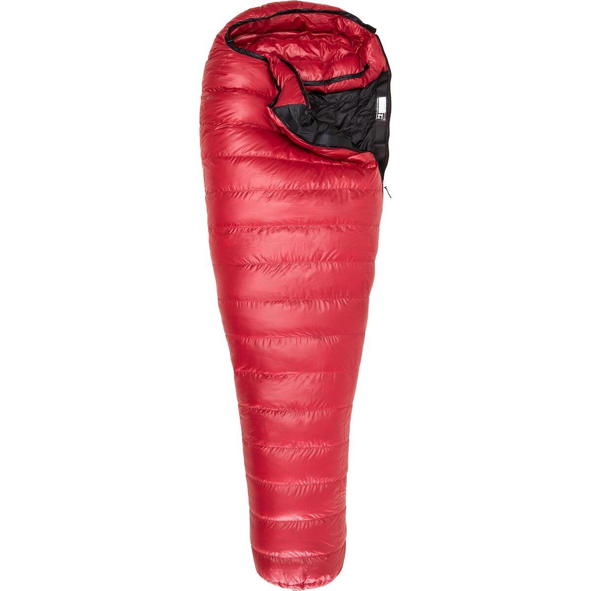 Western Mountaineering Apache MF 15 Degree Sleeping Bag Cranberry 6FT / Right Zip