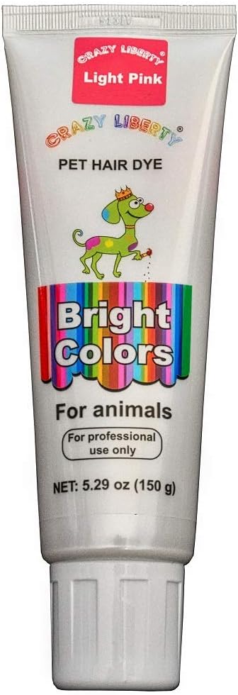 CRAZY LIBERTY Dog Hair dye Light Pink, Permanent Lebanon Ubuy
