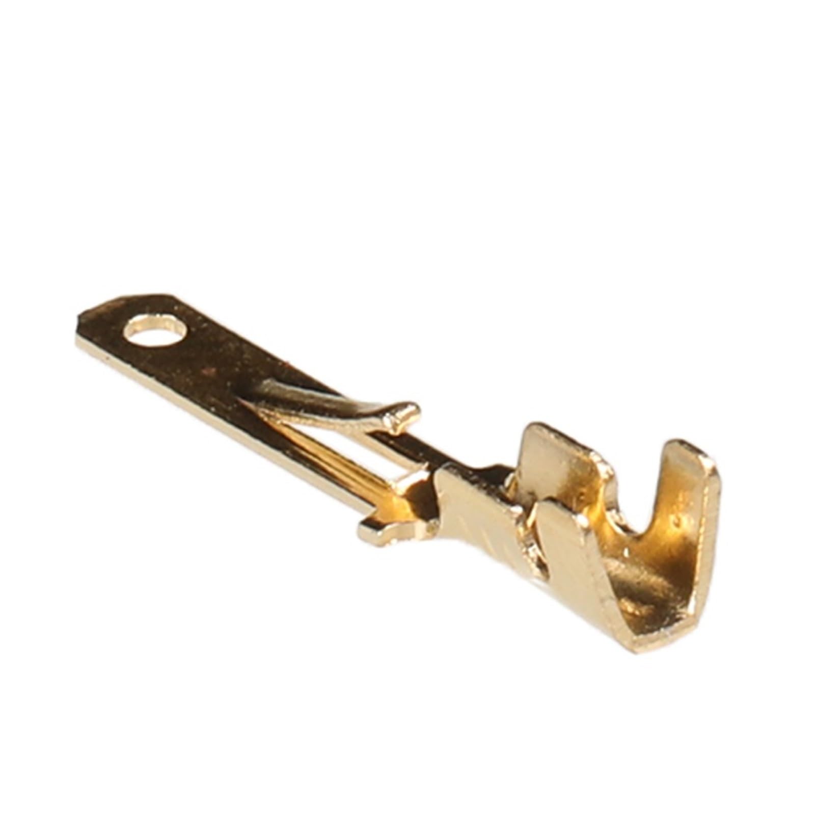 Borne femelle 2.8mm en laiton plaqué or pour l'électricité auto