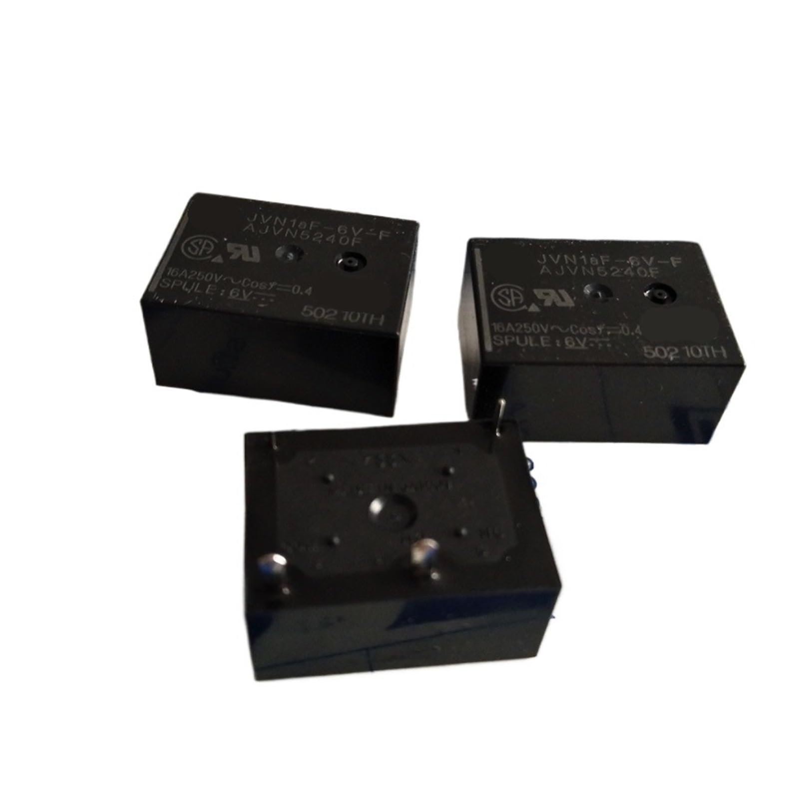 Relais de puissance JVN1AF-6V-F de 16A pour commuter les fortes charges de 250VAC