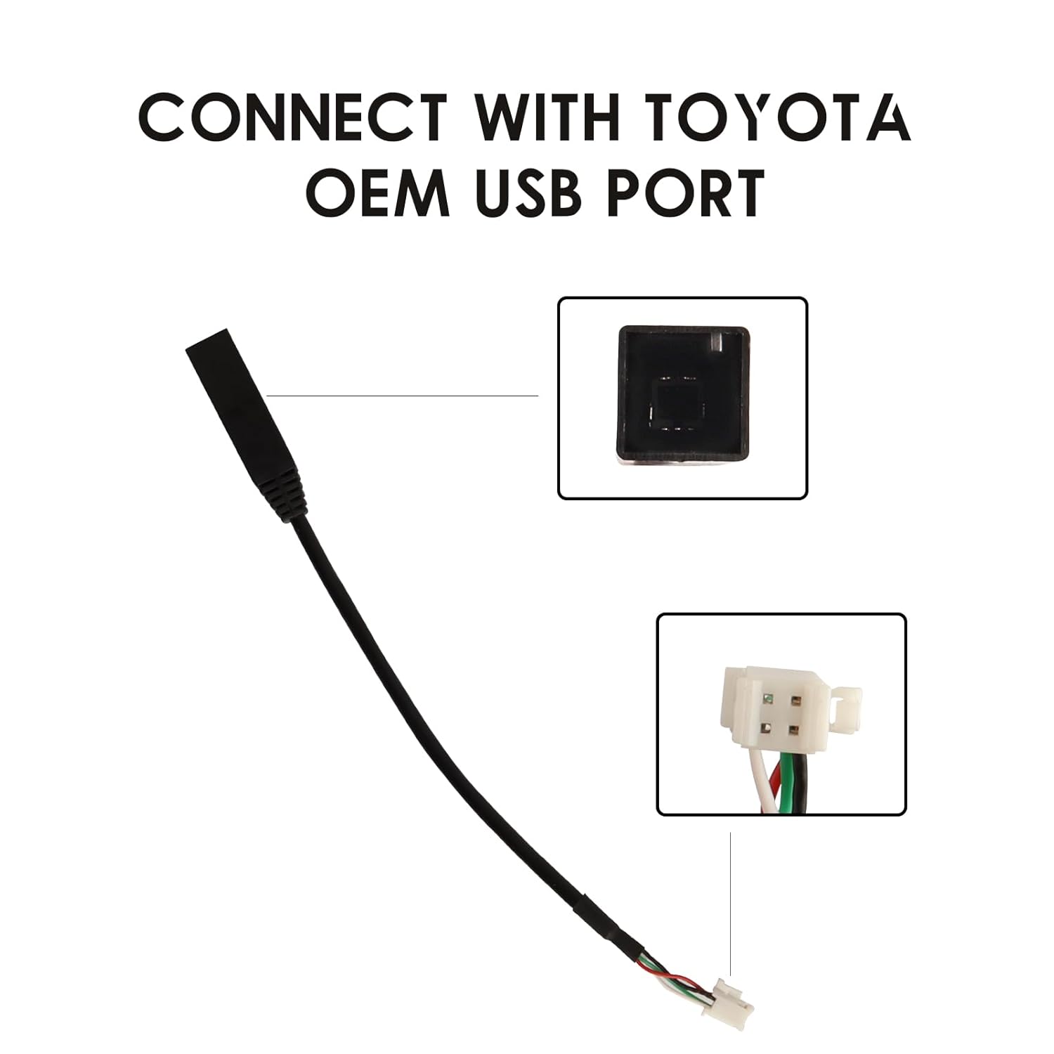 Car Radio Wiring Harness Kit for Toyota RAV4 Camry 4Runner Tundra Highlander Plug Play Cable with CANBUS Box, Stereo Wire Harness Support JBL Amplifier, Backup Camera or 360 Camera, SWC