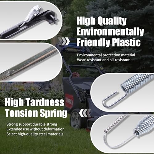ORAEVY 133-1998 Brake Cable, Compatible with Toro Timemaster Lawnmower Blade Brake Cable,fit 30" Toro Timemaster 21199 21200 Lawn Mower 20976 20978 21810 21811