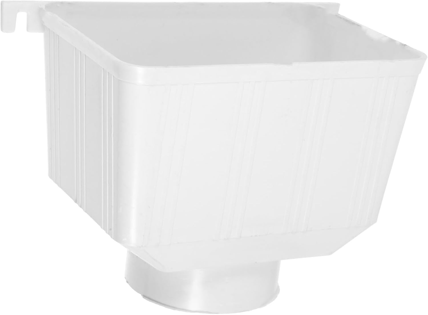 3pcs Gutter Splash Block Downspout Gutter Adapter Plastic Drainage Connector