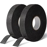 MEBMIK 2 Rolls 0.75in(W) X 82ft(L) Cloth Electrical Tape,Wire Loom Tape,Automotive Wiring Harness wr