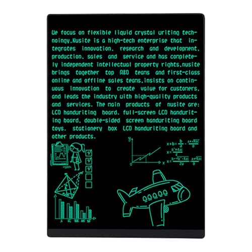 電子メモパッド デジタルノート 9.5インチ 超薄型 背面マグネット付き 極細線幅 ロック機能付き ワンタッチ消去 誤操作防止 電池交換可能 筆談ボード 電子ペーパー 電子手帳 ボード 伝言板 学生 勉強 ビジネス 業務用