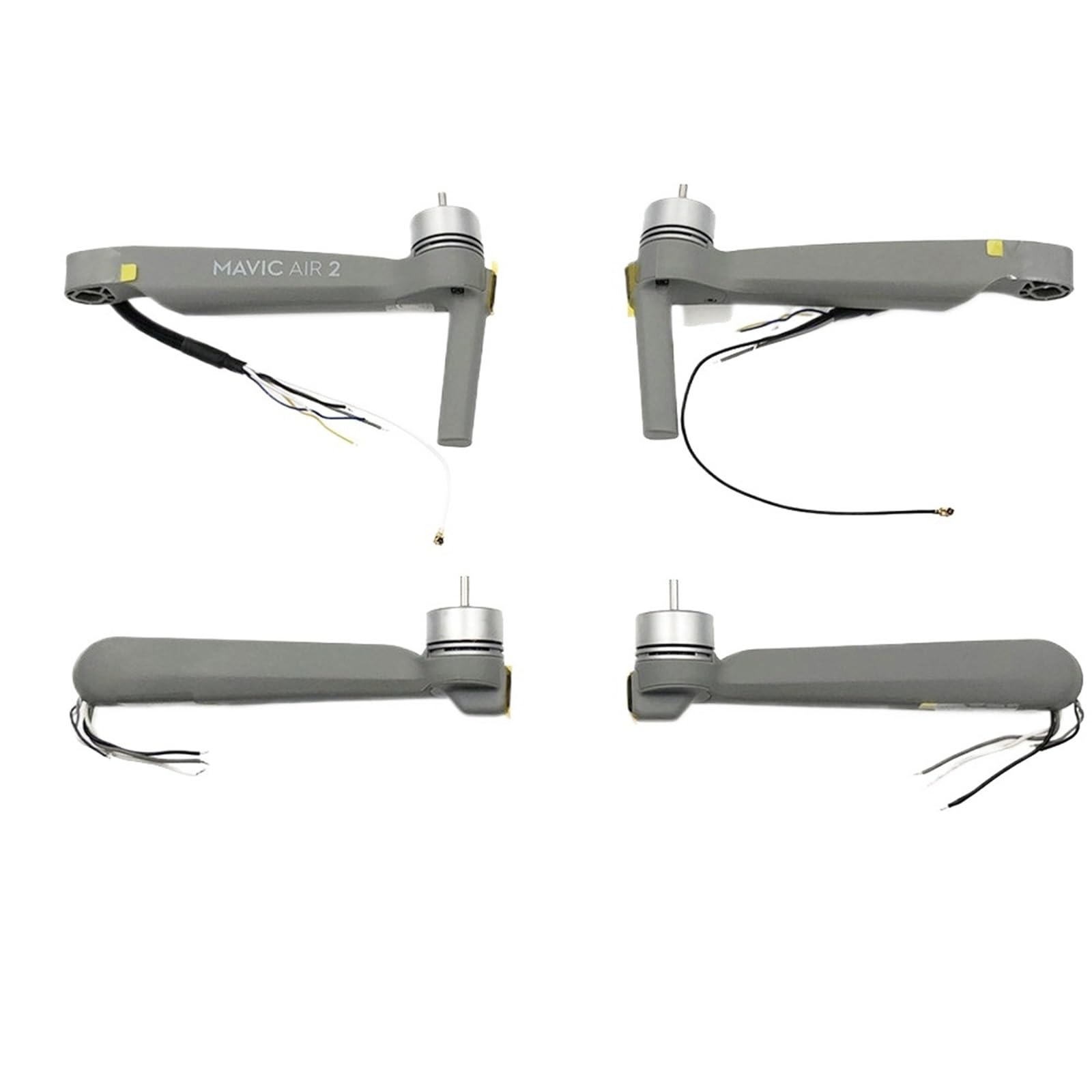 Ramiona korpusu rama środkowa rama dolna górna pokrywa dla dronów DJI Mavic Air 2 części zamienne do naprawy(1 Set Body Shell)