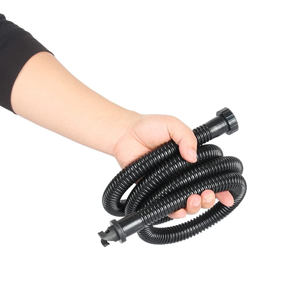 Tubo Flessibile Per Pompa Ad Alta Pressione – Lunghezza 145 Cm, Colore Nero. Adatto Per Pompe A Mano Marina E Z, Per Gonfiare Barche E Materassini. - 4