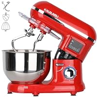 Amazon | スタンドミキサー 5.5L大容量ボウル ダブル攪拌フック同時