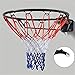 SUON Stojak do koszykówki montowany na ścianie krawędź do koszykówki kosz wiszący bramka do koszykówki 45 cm kosze do koszykówki (kolor: czarny)