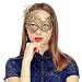 MYMENU Masquerade Mask for Women Vintage Luxury Mask Women's Lace Eye Mask for Masquerade Party Prom Ball Halloween (Phoenix Gold)
