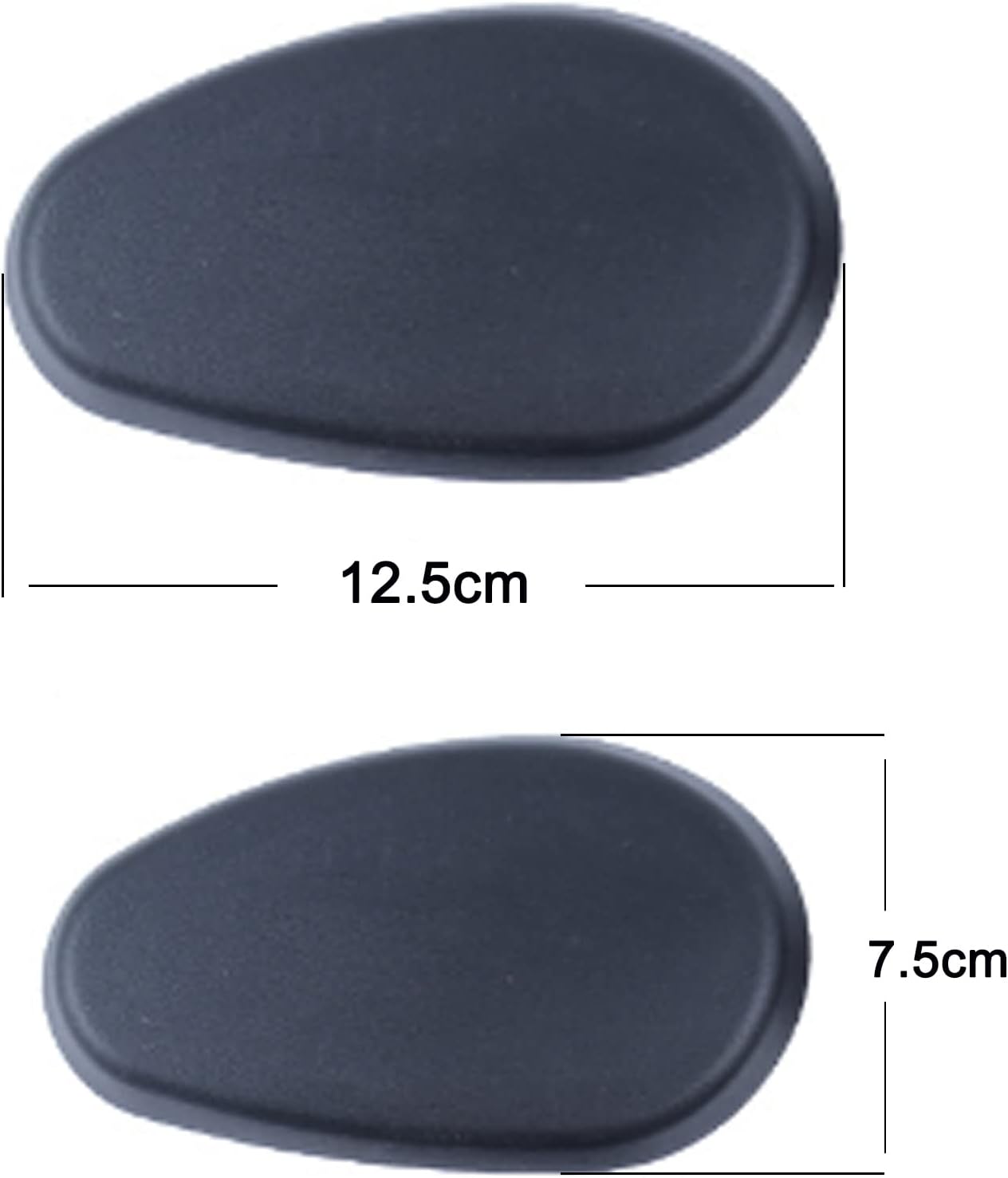 Oval Running Board End Caps Tubular Side Steps Bars End Caps Kit Replacement Set for 2009-2020 Dodge Ram with Mopar Tubular Side Steps