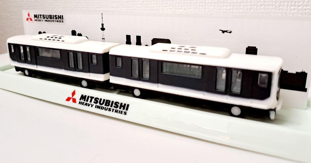 【新品未使用】三菱重工業株式会社 プラント交通システム事業センターレア鉄道グッズ シンガポールの新交通システム輸送力増強プロジェクトで新車両8