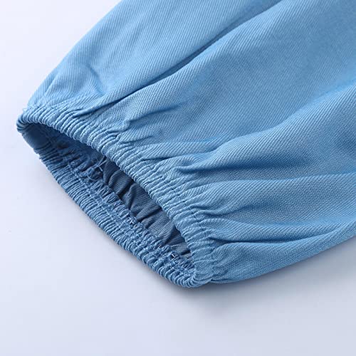 Robe d'été extensible masquant les rondeurs avec col V et manches 3/4