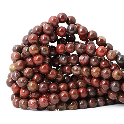 CHEAVIAN Red Brecciated Jasper Beads