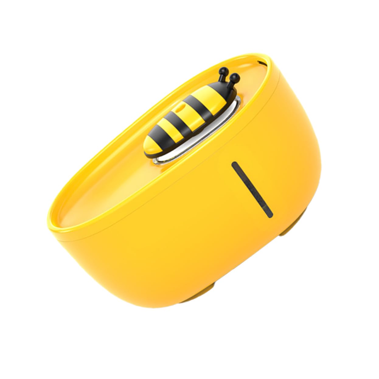 Mipcase Distributore d Acqua per Gatti Abbeveratoio Automatico per Animali Domestici Capacità Ciotola d Acqua Risparmio Energetico Design Forma di Ape da Cartone Animato