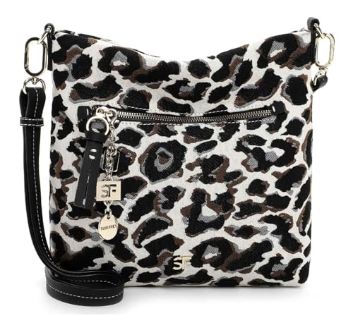 Bolso bandolera ecru multicolor Suri Frey SFY Tammy Crossover Bag ajustable
