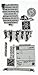 Graphic 45 Twas The Night Before Christmas Cling Stamps, No.3