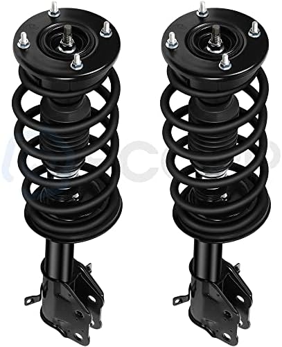 ECCPP Complete Struts Spring Assembly Front Struts Shock Absorber Fit for 2007 2008 2009 2010 2011 2012 2013 for Nissan Altima Set of 2
