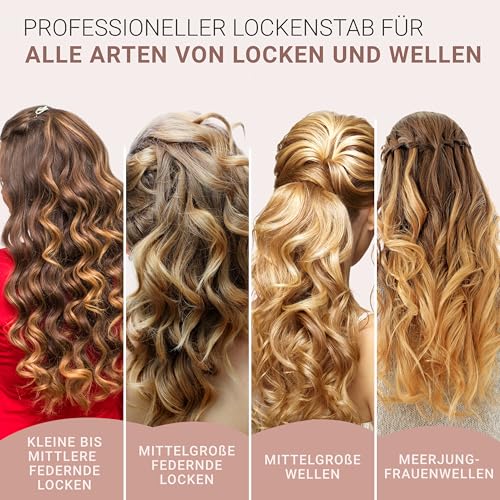 Multistyler Lockenstab für verschiedene Haarstylings