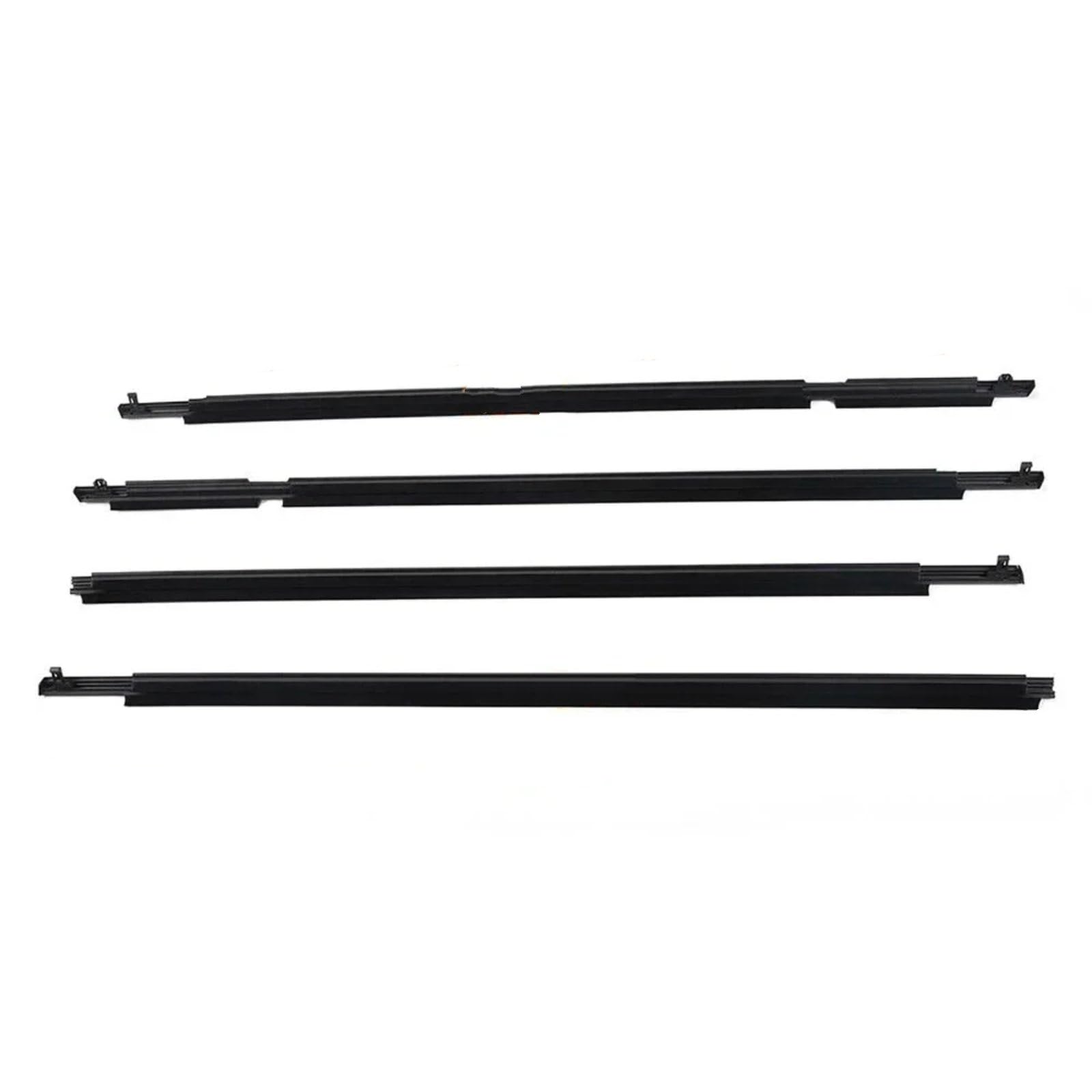 Iukmrt One Color For Toyota For Rav4 2009-2012 Window Weatherstrip Belt Trim Waterproof Front Rear Outer Windows Glass Sealing Rubber Strips Car Door Seal Protector