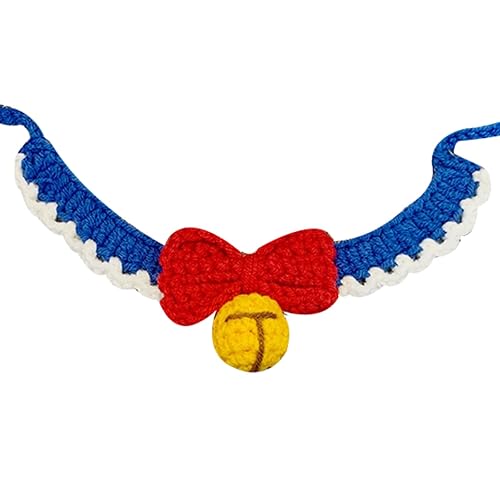 Collar anticaídas para gato y perro, collar de punto a mano, collar de punto para gato, cachorro, mascotas
