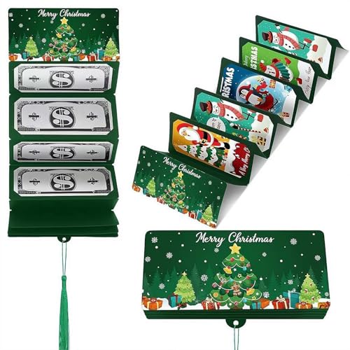 Weihnachts-Geld- oder Geschenkkartenhalter mit 10 Fächern,...
