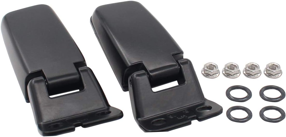 NewYall Pair Rear Window Tailgate Glass Hinges for Infiniti QX56 2004-2011 for Nissan Armada 2005-2015 Left Driver & Right Passenger Side Hatch 903207S000