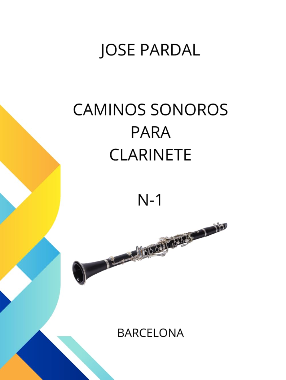 Caminos Sonoros para Clarinete N-1 morceau espagnol clarinette
