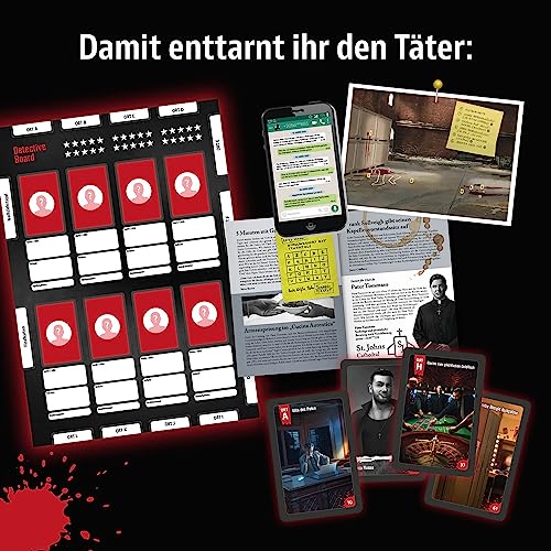 Kosmos 683825 Masters Of Crime Vendetta – Esperienza Thriller Immersive, Gioco Del Crimine Escape Game Per Adulti, Gioco Di Puzzle, Detective, Gioco Di Crimine - 4