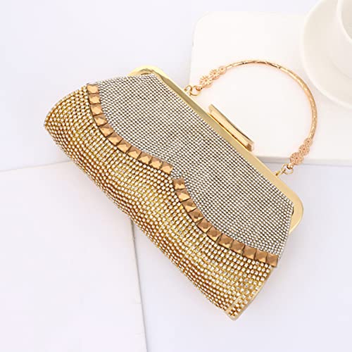 Pochette de soirée pour banquet COLLBATH compacte anti-perte de strass - 2