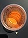 25g Bright Orange Candy Paint Powder, Orange Metallic Paint Pigment Iron Oxide Orange Paint Powder with 8 oz. Mixing Cup