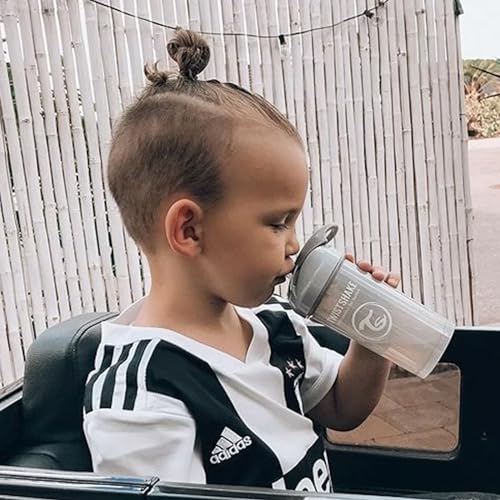 Garrafinha com canudo 360 ml Cinza Twistshake, Twistshake, Cinza