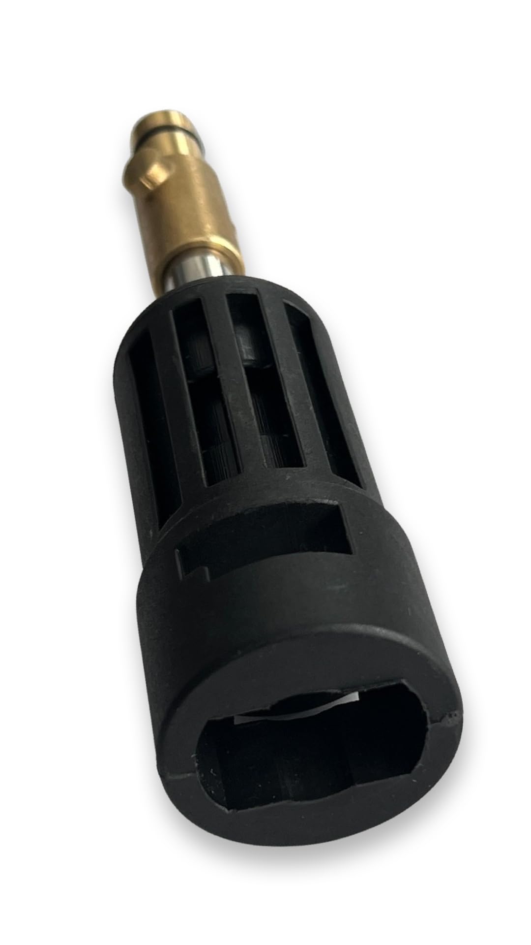 M&M Smartek adaptador alta presión compatible con Kärcher/Nilfisk | Adaptador robusto para sistemas de alta presión compatibles; comprobar rosca, conexión, junta, presión y equipo seguro.
