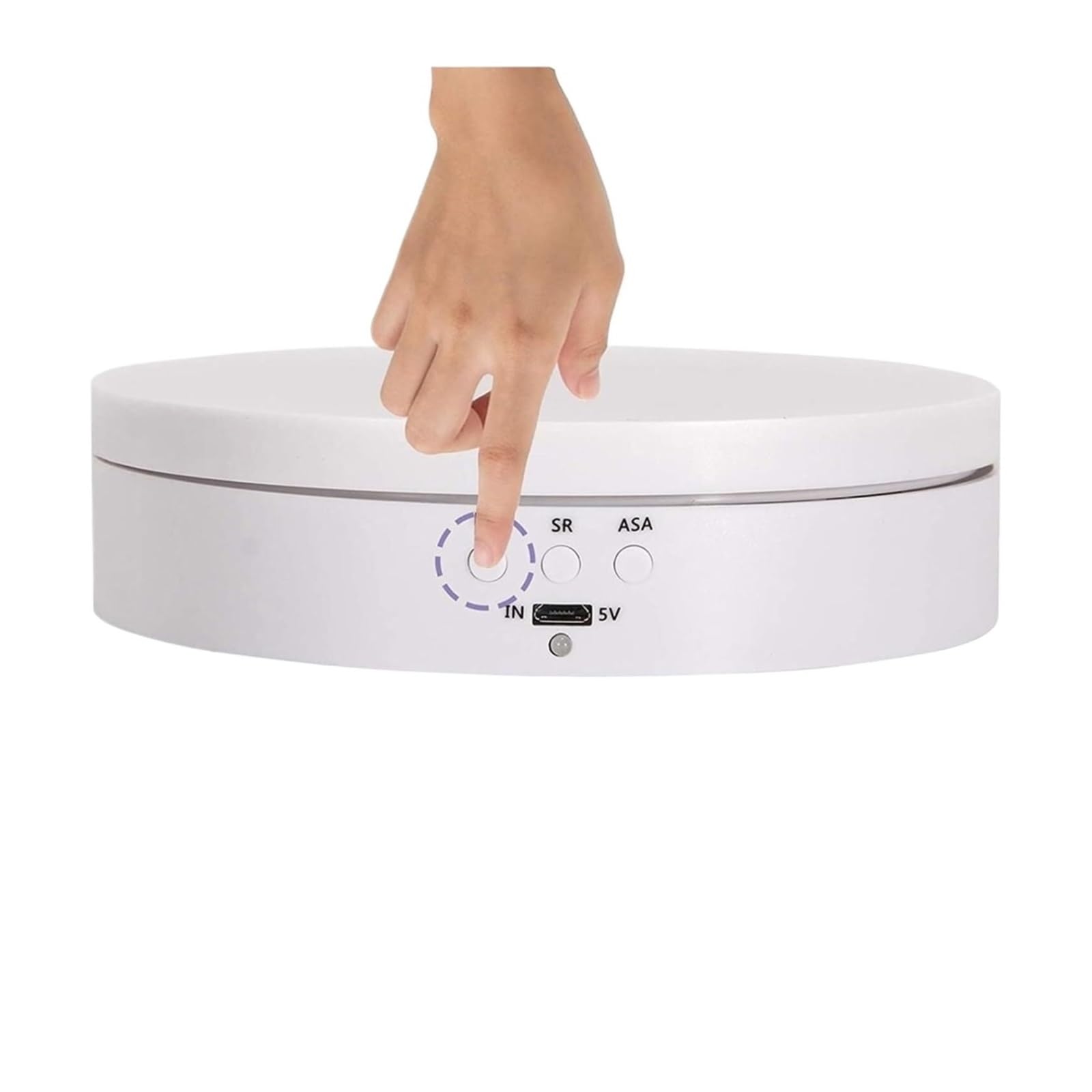 Gramofon, 2 Szt. Gramofon Elektryczny Inteligentny O Zmiennej Prędkości Obrotowy 360 Stopni Stojak Na Zegarek Jubilerski dla biżuterii