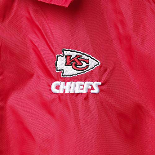 Image of Men's Royal Buffalo Bills Coaches Classic Raglan Full-Snap Windbreaker Jacket