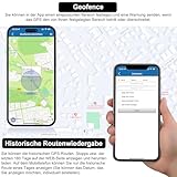 TKMARS 4G GPS Tracker Auto GPS Tracker Ohne ABO 20000mah,Standby-Zeit Von 240 Tagen mit Kostenloser App, Stark Magnetisch und Wasserdicht