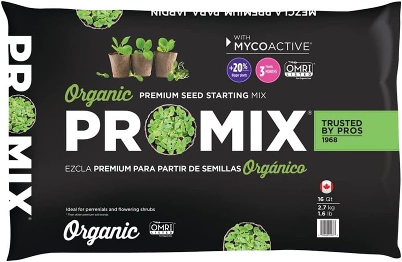 1016041RGCE Organic Pro Seed Starting Mix, 16 Quart