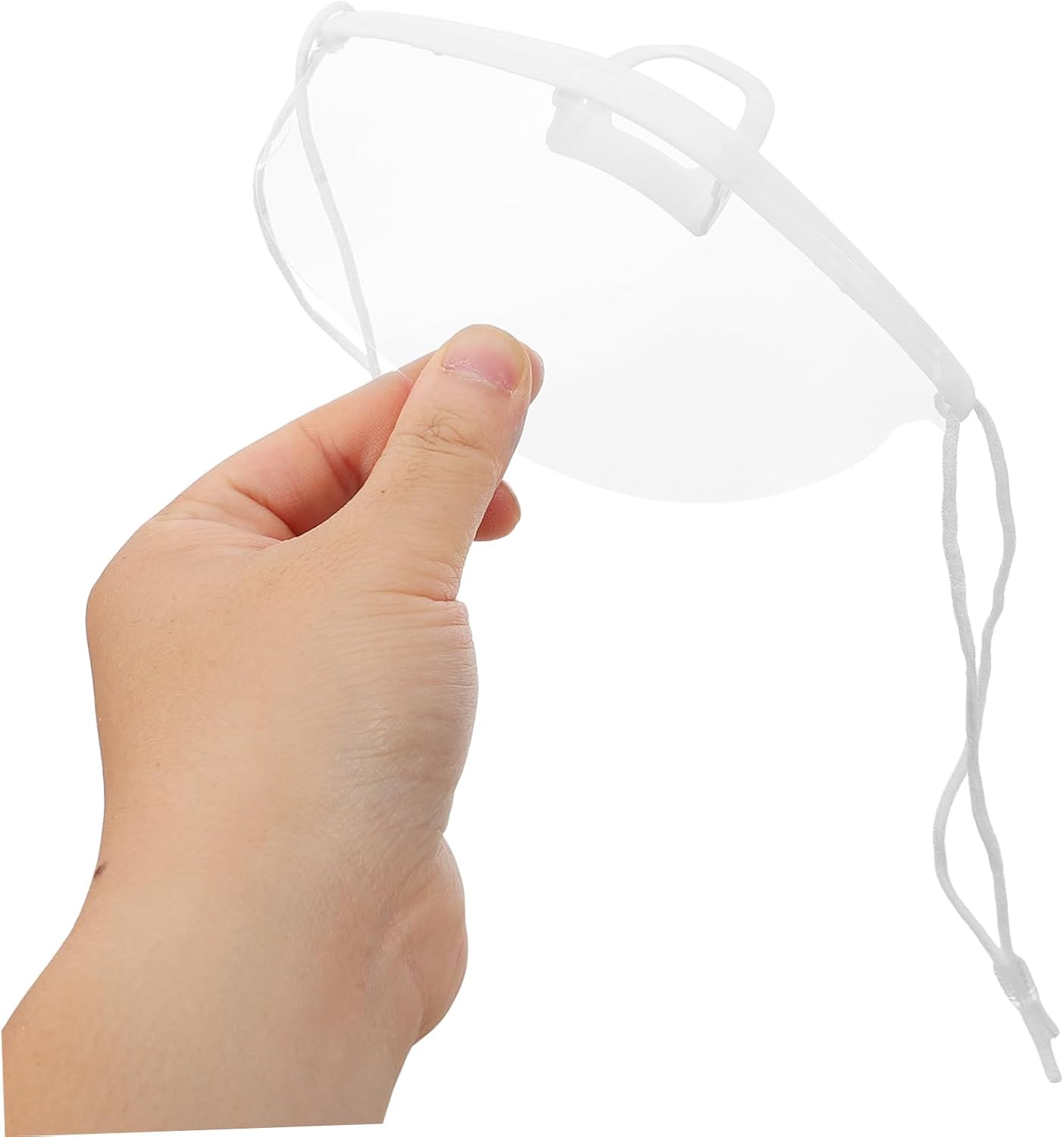 100pcs Nose Cover Mask Fog for Waiter Plastic Mask Chef Fog for Food Serving Reusable Restaurant Supplies