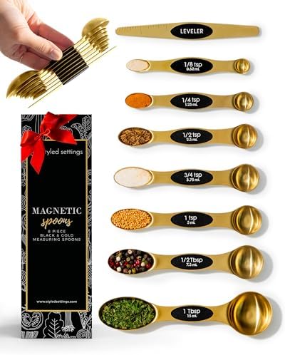 Styled Settings Magnetic Measuring Spoons - Thumbnail 2