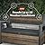 Keter Signature 60 Gallon Storage Bench Deck Box for Patio Furniture, Front Porch Decor and Outdoor Seating – Perfect to Store Garden Tools, Walnut