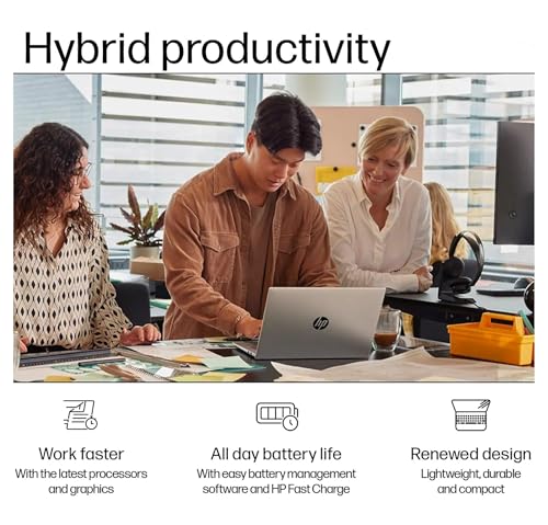 Image of HP ProBook 460 G11 Business AI PC Laptop (16 inch FHD+ Anti-Glare, Intel 12-Core Ultra 7 155U, 16GB DDR5, 512GB SSD), HP Wolf Security, Backlit Numeric KB, Fingerprint, 1080p Webcam, Ethernet, Win 11 Pro