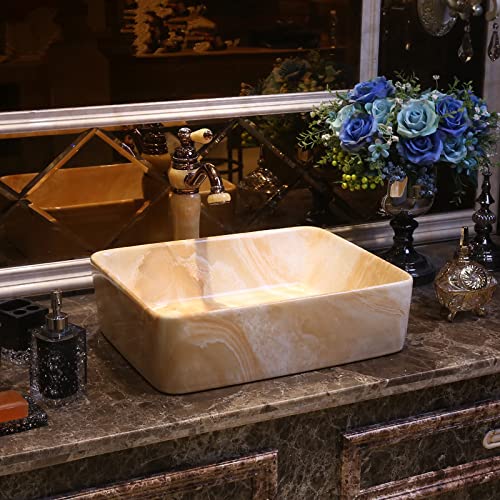 Lavamanos para champú y aseo cómodo en lavabo rectangular grande 3