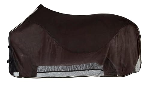 PFIFF 100489 - Manta antimoscas con Forro Polar (155 cm), Color Negro