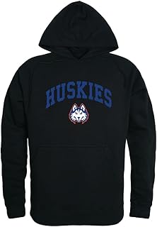 Houston Baptist University Huskies Campus Fleece Hoodie Sweatshirts Black Large