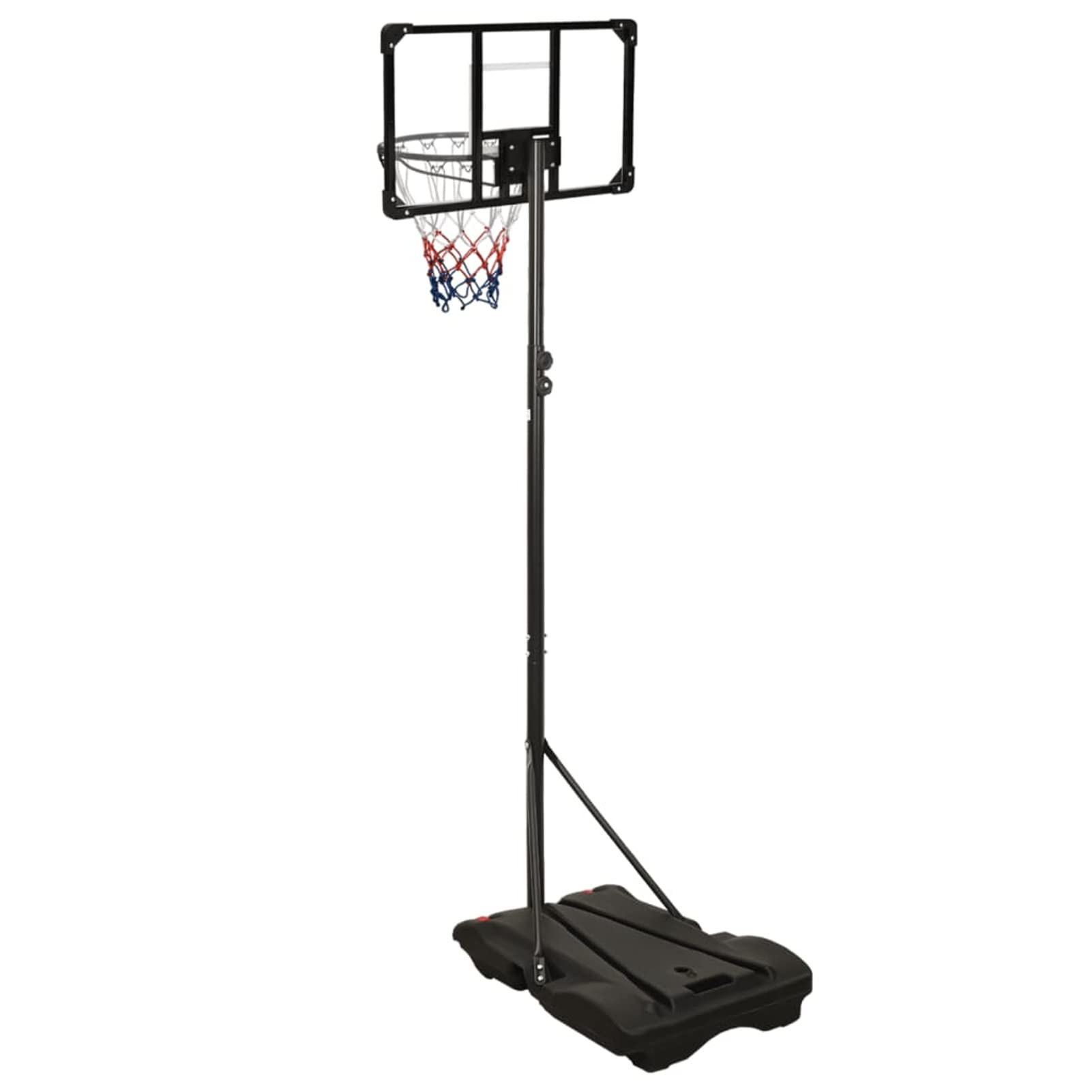 Canasta de Baloncesto, Chusui Canastas De Vainas, Aro Baloncesto, Canasta Exterior, Canasta Pared, policarbonato Transparente 216-250 cm