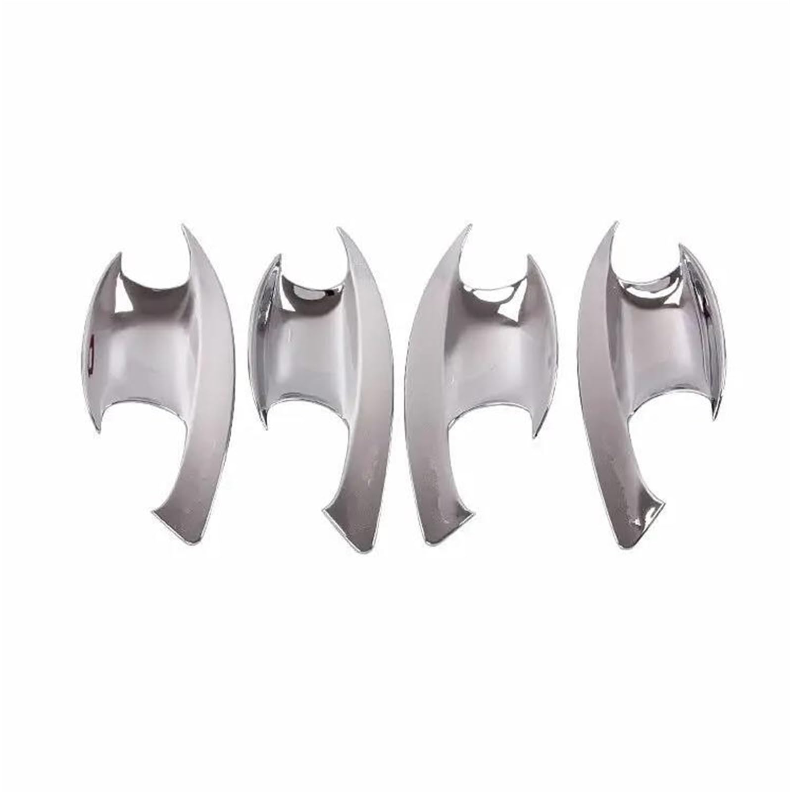 JTWMTY for Hyundai for Santa Fe 2019 2020 2021 2022 Chrome Car Door Handle Bowl Cover Decor Trim Sticker Accessories(Bowl)
