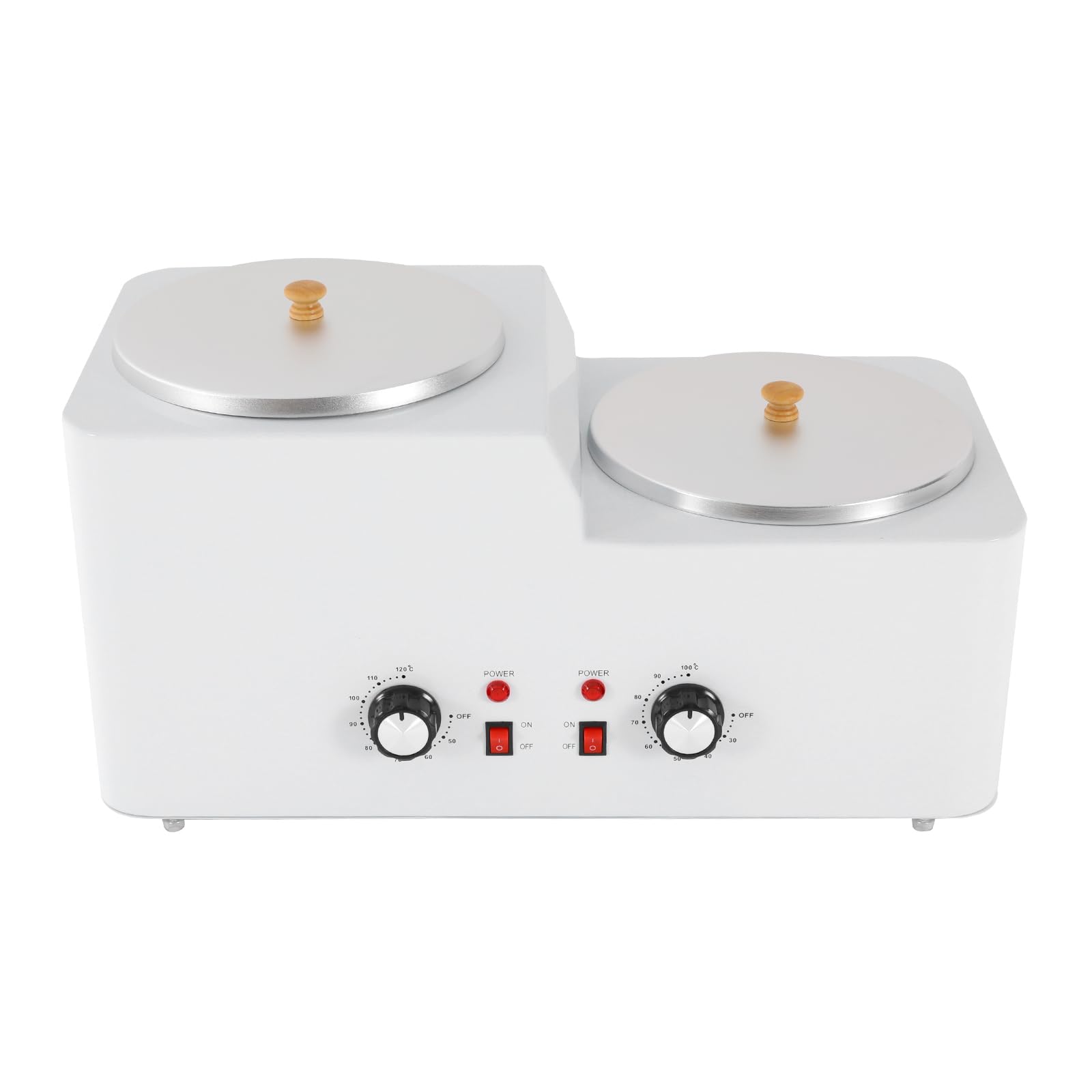 Scaldacera elettrico, 600 W, set di cera, 2,5 l, per ogni pentola, capacità 0-120 °C, set di cera per la depilazione